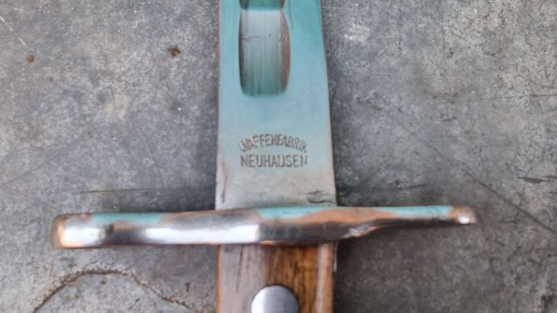 SWISS MODEL 1889 BAYONET