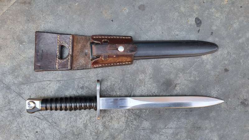 SWISS M1957 BAYONET
