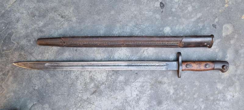 1907 PATTERN BAYONET,  WW1 , BRITISH