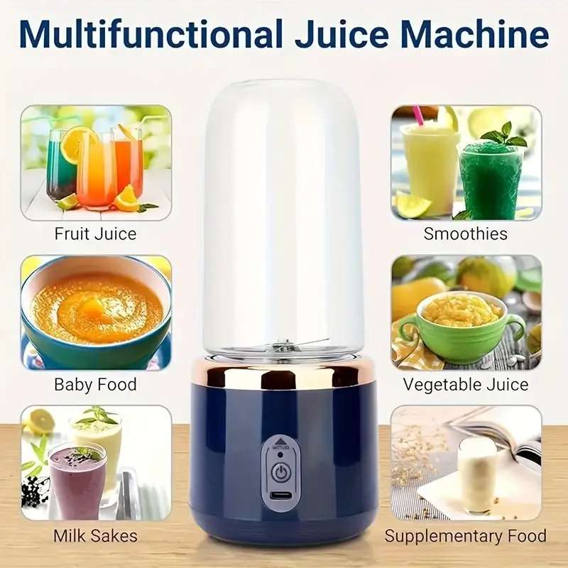 Portable Blender Set with Dual Cups