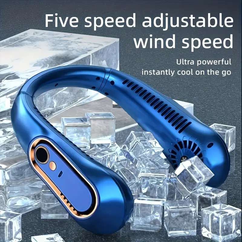 USB Charging Portable Neck Hanging Fan