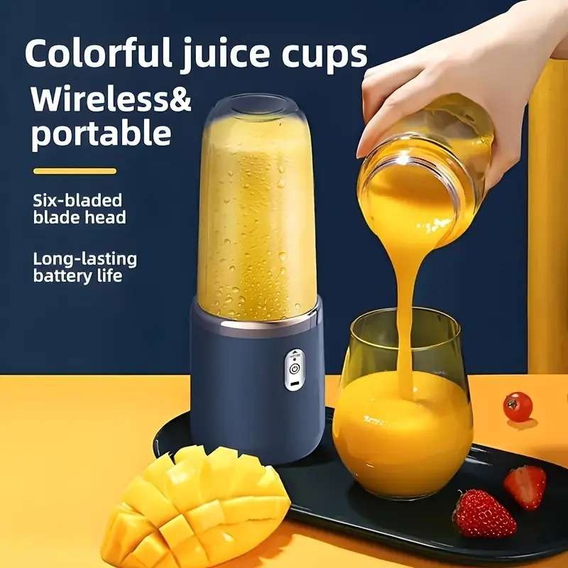 Portable Blender Set with Dual Cups