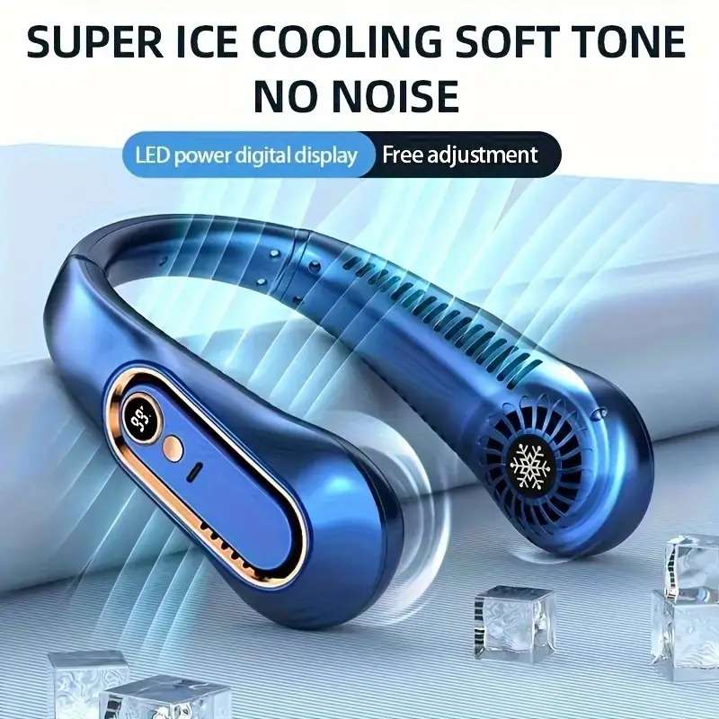 USB Charging Portable Neck Hanging Fan