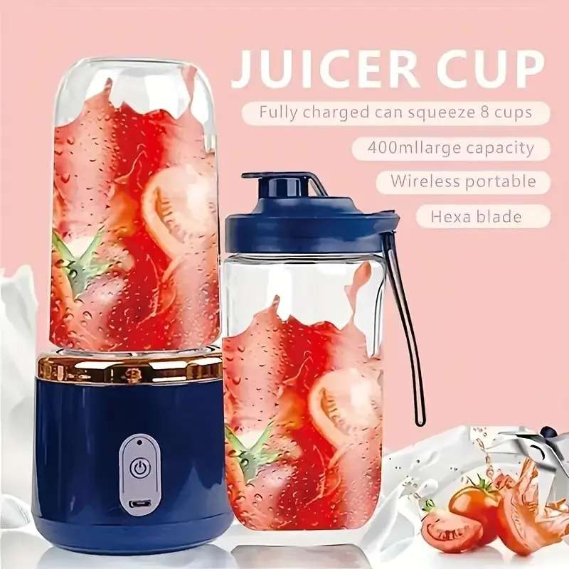 Portable Blender Set with Dual Cups