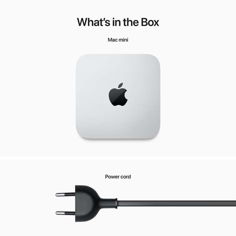 Apple Mac mini with M2 chip 8 core CPU and 10 core GPU, 256GB