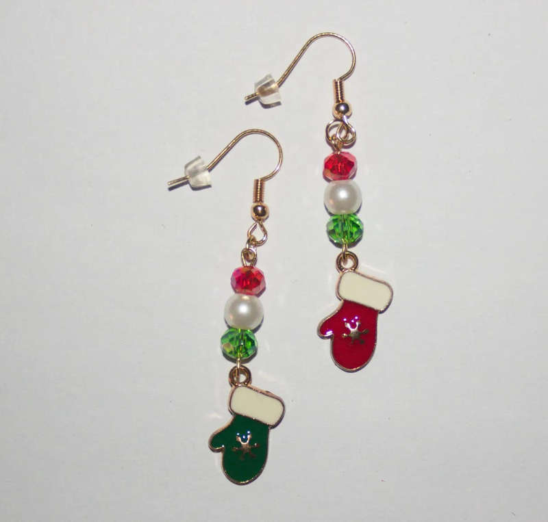 christmas earrings