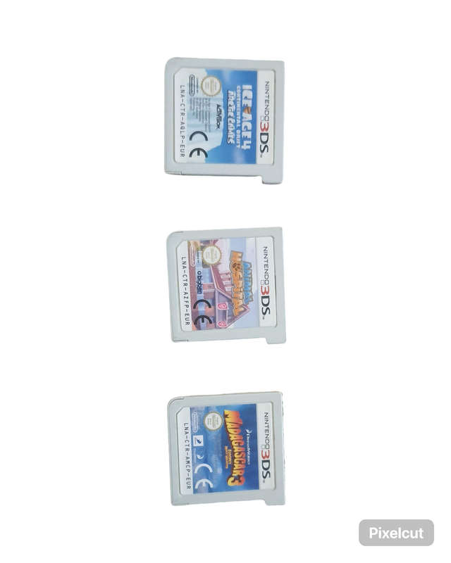 3 x Nintendo 3Ds games