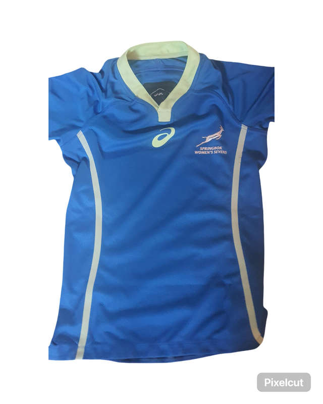 Rare Springbok 7s Women player issue jersey