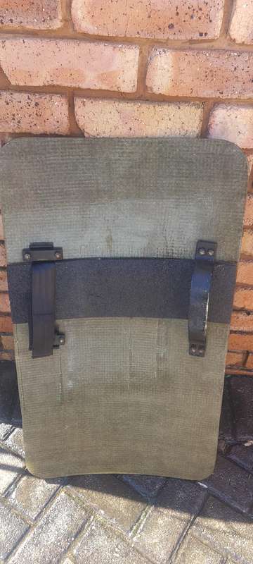 BULLET/RIOT SHIELD.