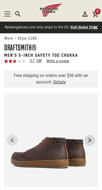Red Wing Shoes DRAFTSMITH®