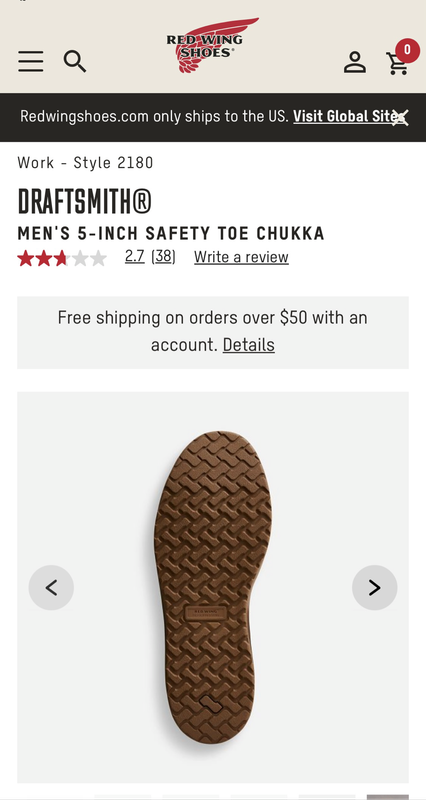 Red Wing Shoes DRAFTSMITH®