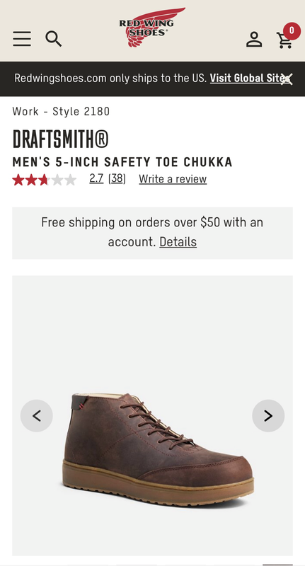 Red Wing Shoes DRAFTSMITH®