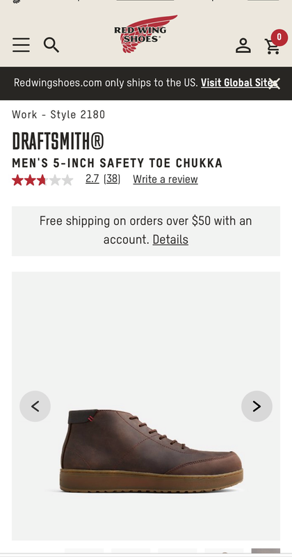 Red Wing Shoes DRAFTSMITH®