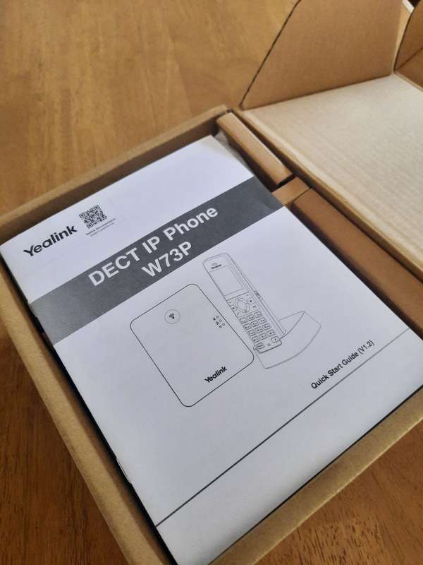 Yealink W73P DECT IP Cordless Phone