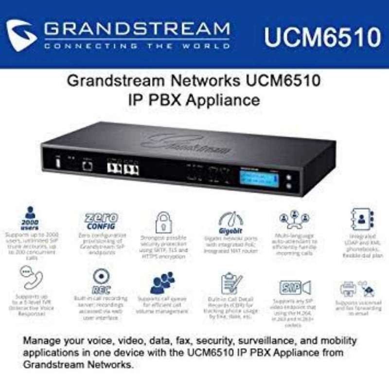 GRANDSTREAM UCM 6510 PBX