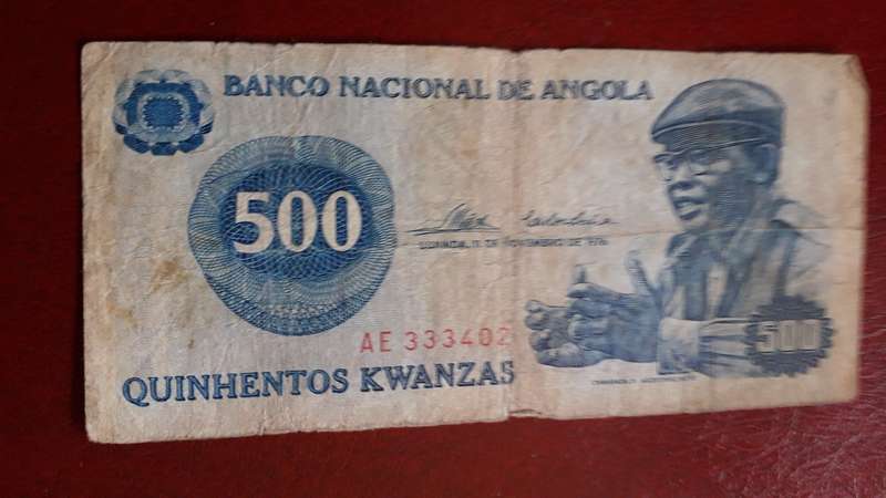 Angola  500 Kwanzas  1976
