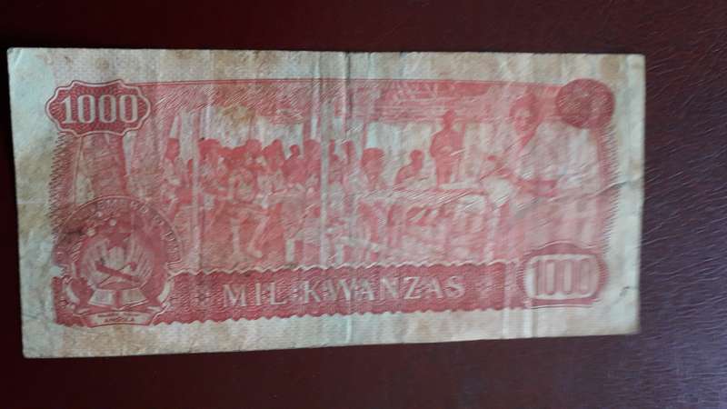 Angola  1000 Kwanzas  1976