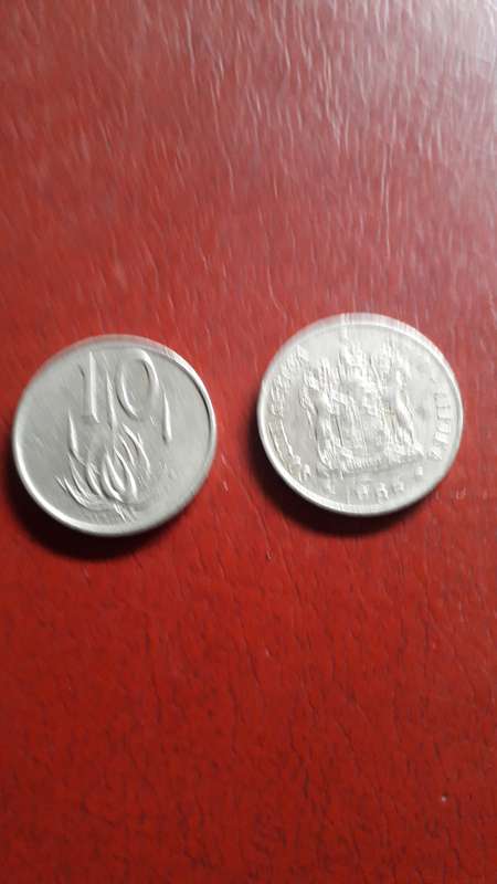 RSA  10 Cent  1985