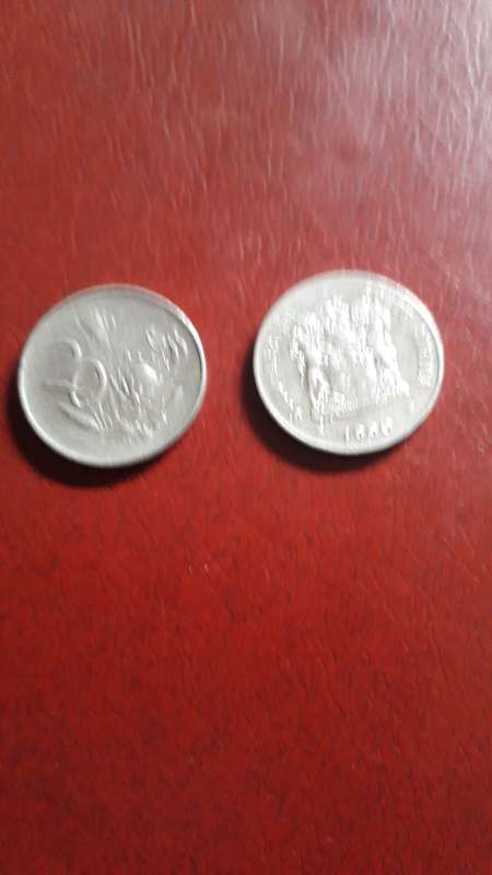 RSA  20 Cent 1990