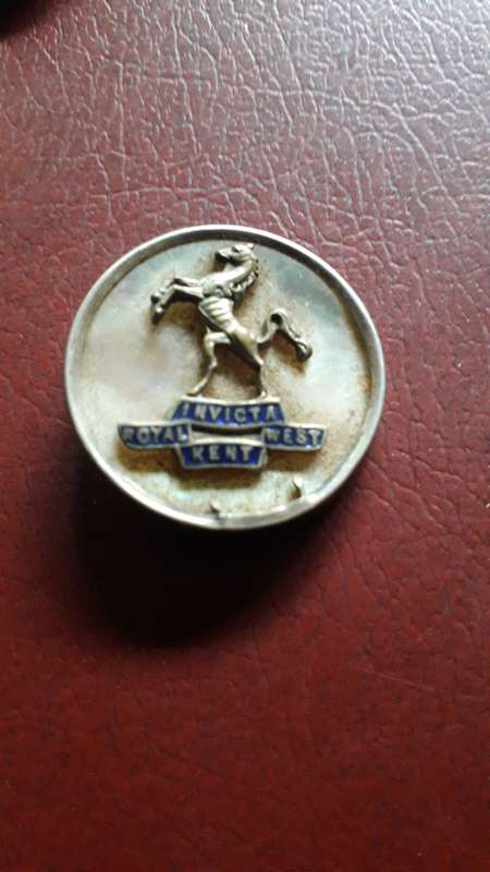 Invicta Royal West Kent badge