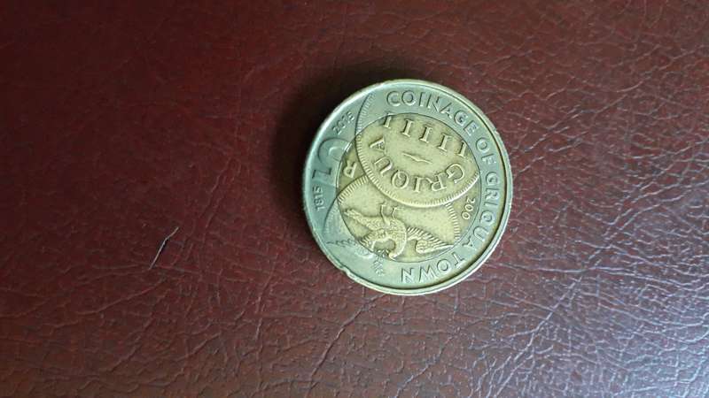 RSA  5 Rand   2015   Griqua