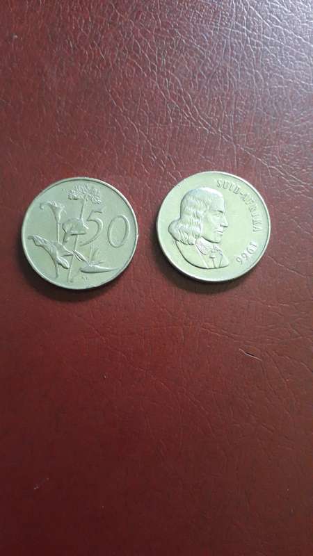 RSA  50 cent  1966 A
