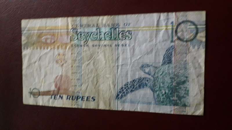 Seychelles  10 Rupees 2013