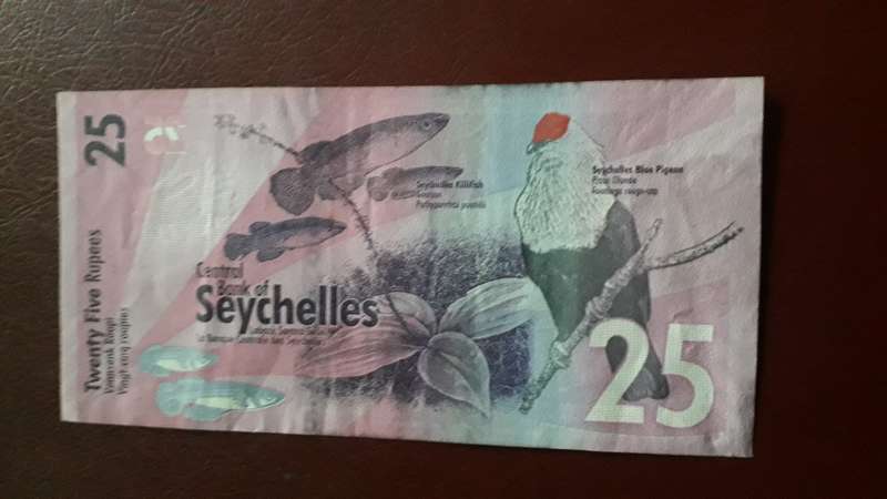 Seychelles  25 Rupees  2016