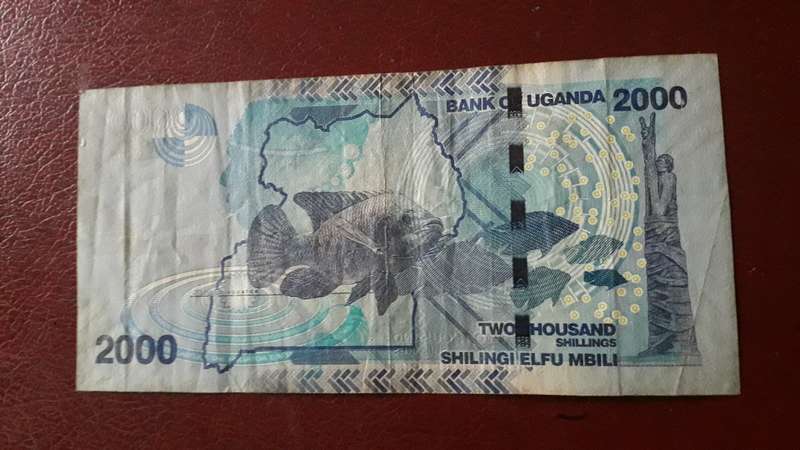 Uganda  2000 Shillings 2010