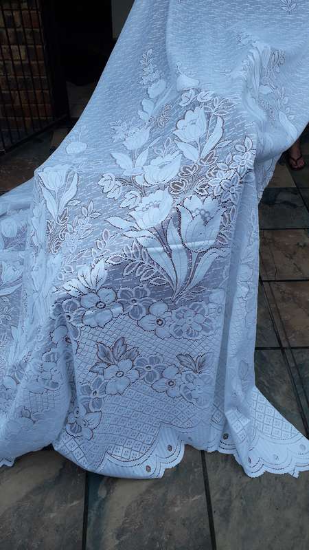 Curtain fabric bail  @ 36 m long by 260 cm drop length (white)
