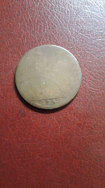 GB  1 Penny   1861