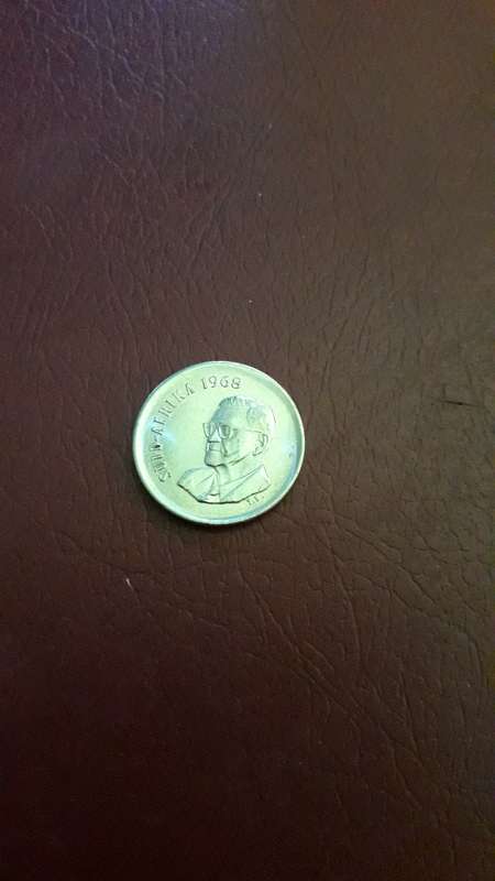 RSA  5 Cent 1968 A  HG