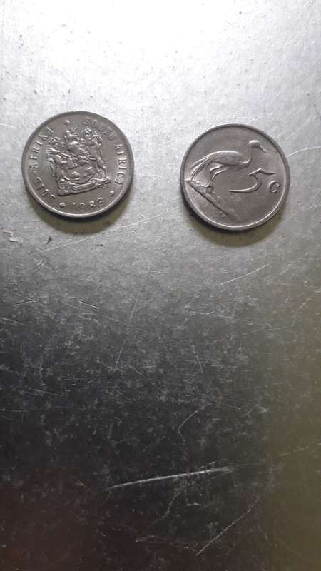RSA  5 Cent 1983