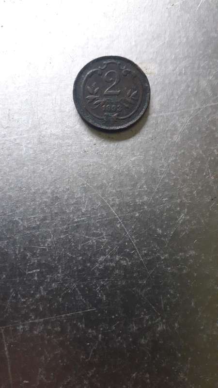 Austria  2 Heller 1893