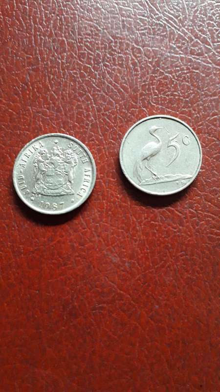 RSA  5 Cent 1987