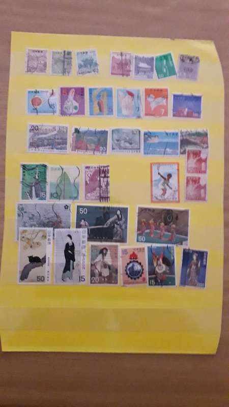 Japan  stamp combo selection