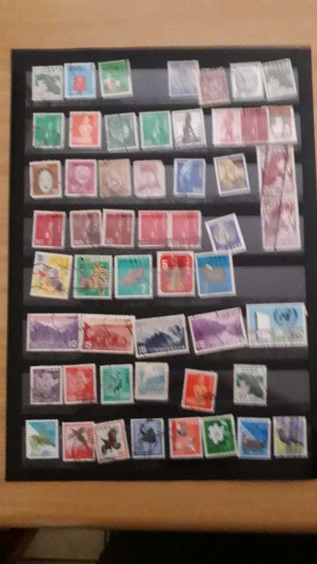 Japan  stamp combo selection