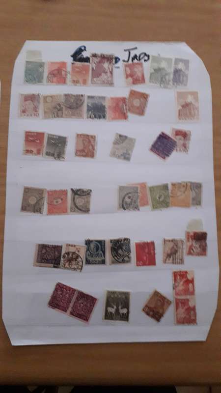 Japan  stamp combo selection
