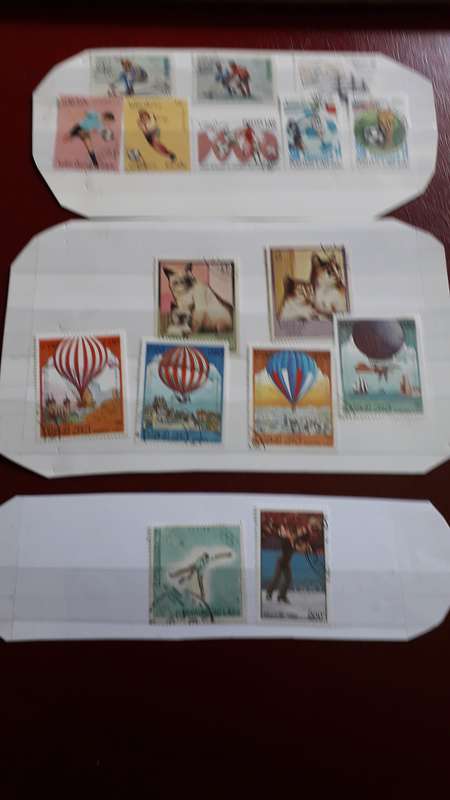 Lao  stamp combo selection