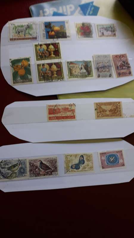 Liban stamp combo selection