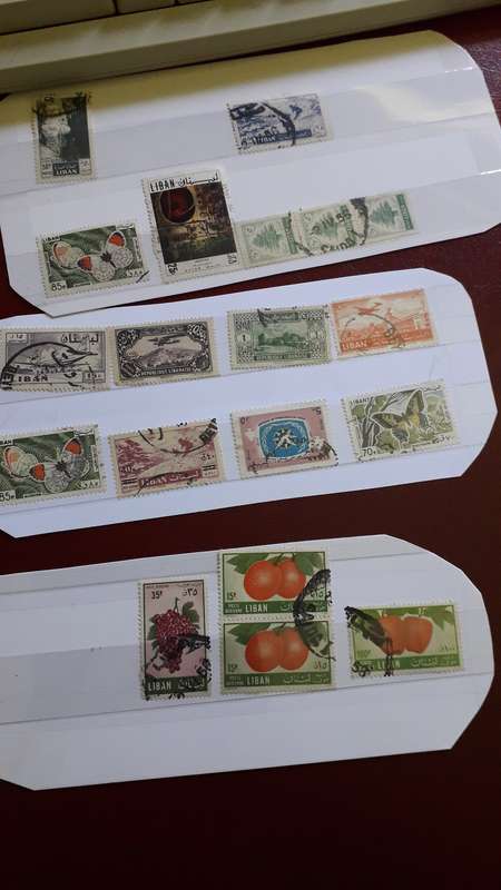 Liban stamp combo selection