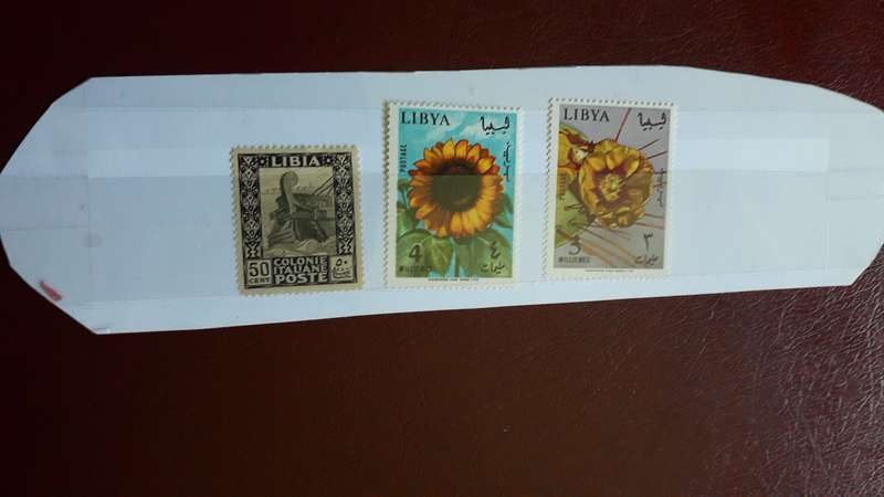 Libya stamp combo selection
