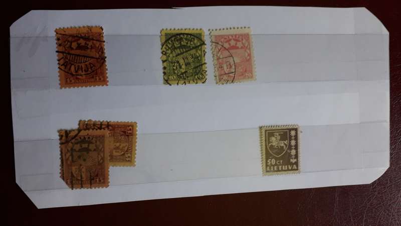Lietuva  stamp combo selection