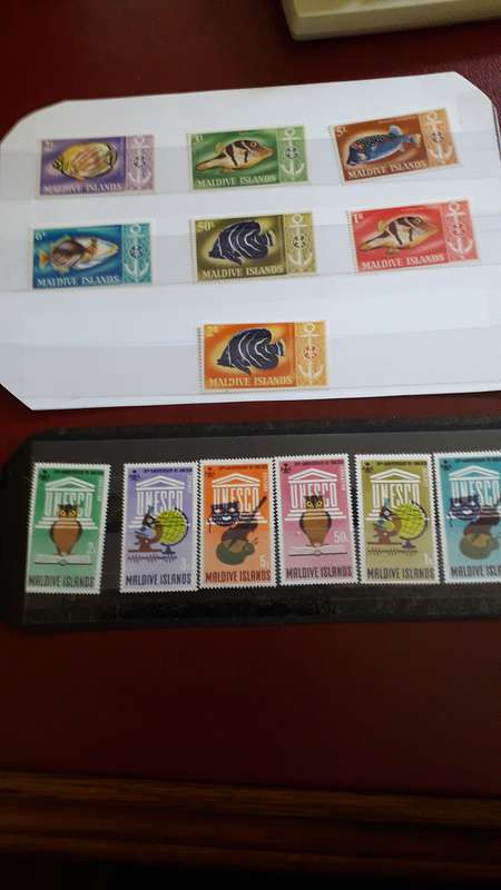Maldive Islands stamp combo selection