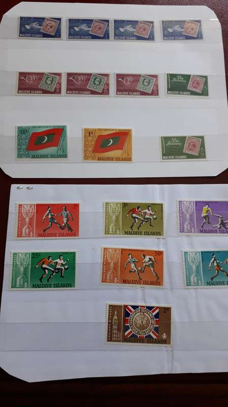 Maldive Islands stamp combo selection