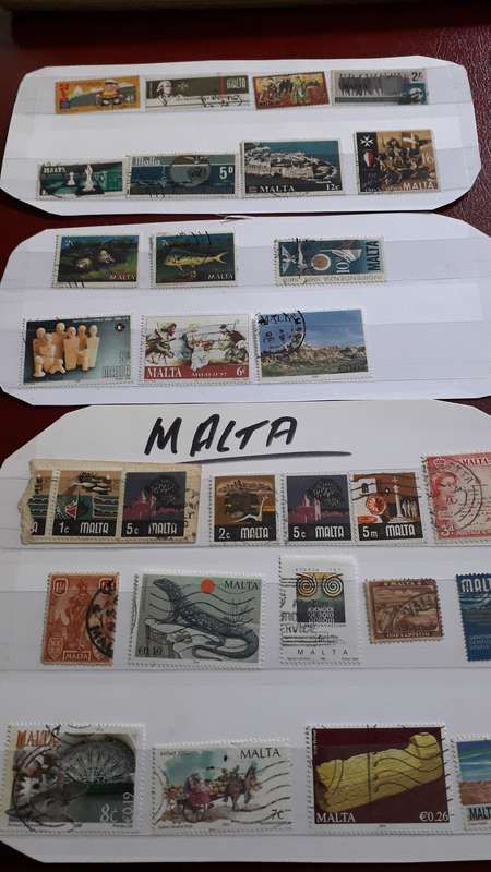 Malta stamp combo selection