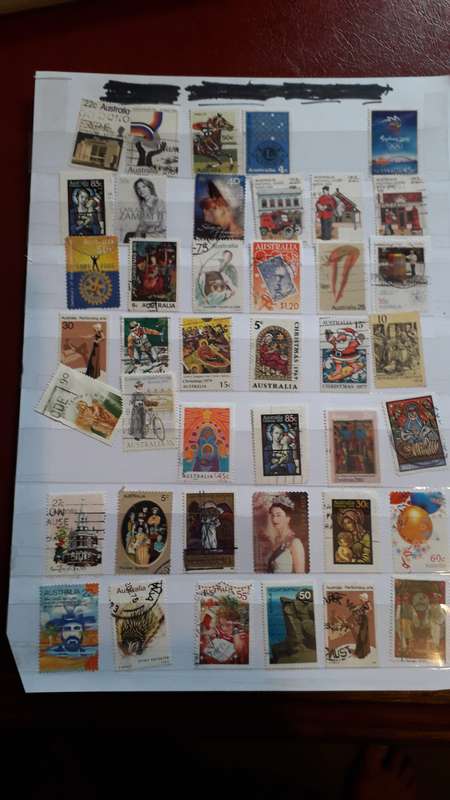 Australia  Stamp combo selection (lot 2 of 7)