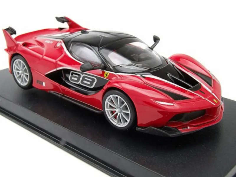 Ferrari FXX K 2014 red/black 1/43 IXO/Altaya NEW+boxed #6016 instant wheels