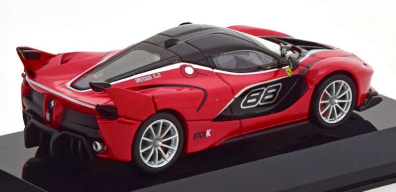 Ferrari FXX K 2014 red/black 1/43 IXO/Altaya NEW+boxed #6016 instant wheels