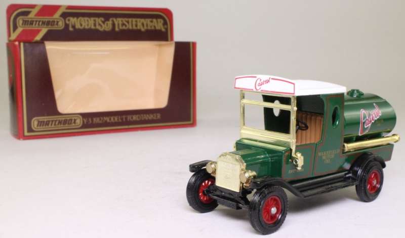 Ford Model T, Castrol Tanker 1912 green 1/43 Matchbox/MOY-Y3 NEW+boxed #6063 instant wheels